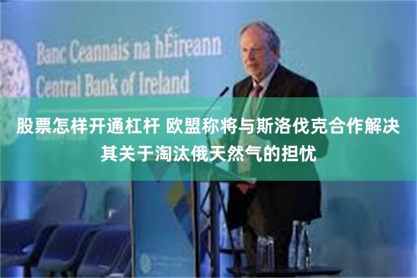 股票怎样开通杠杆 欧盟称将与斯洛伐克合作解决其关于淘汰俄天然气的担忧