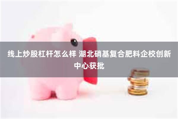 线上炒股杠杆怎么样 湖北硝基复合肥料企校创新中心获批
